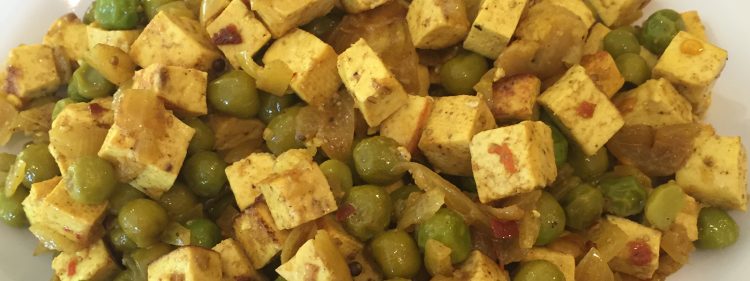 Detox Tofu with Peas