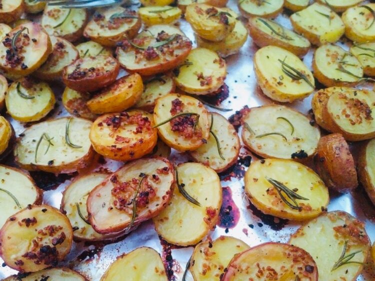 Roasted Potatoes with Rosemary and Garlic