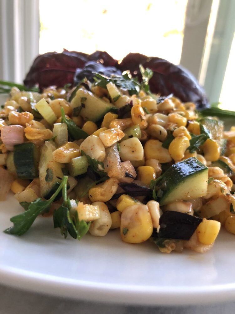 Fresca Roasted Corn Salad Nurtures The Soul A Scrumptious Dish