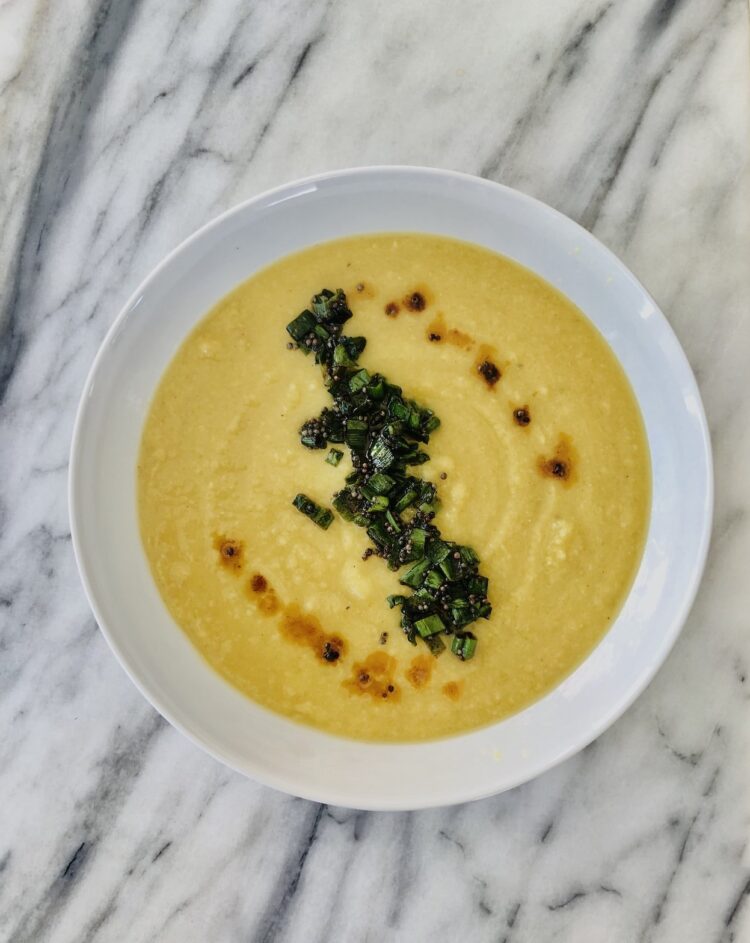 Squash and Split Pea Coconut Soup