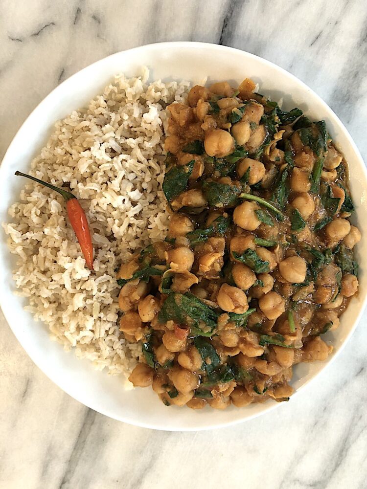 Chana Masala (Savoury Chickpeas)